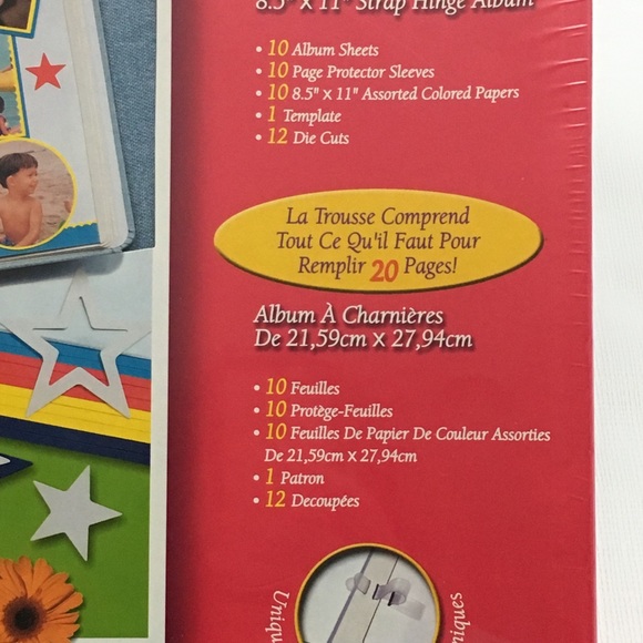 Memories Forever Strap Hinge Memory Scrapbook Keepsake Photo Album Craft Kit - Picture 2 of 7